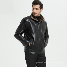 Wholesale Good Quality Awesome Warm Men's Wear Winter Men's Leather Jackets & Coats